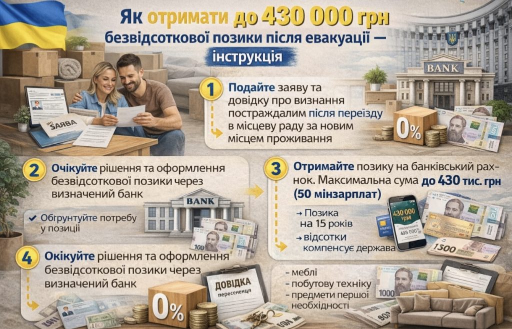 Фінансова допомога від держави після втрати житла — хто має право на позику до 430 тис. грн та як подати заявку