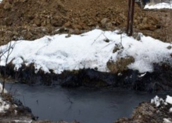 Правоохоронці розслідують витік нафти площею 500 кв. м на Дрогобиччині — Львівщіна