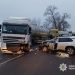 У Мошнах водій Toyota RAV4 виїхав на зустрічну смугу і зіштовхнувся з вантажівкою — Новости Черкасс
