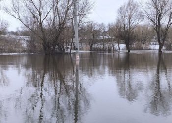 Міст, що сполучає дві області, все ще залишається підтопленим — Новости Черкасс