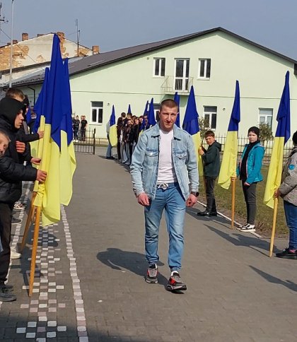 У громаді зі Львівщини зустріли захисника звільненого з полону