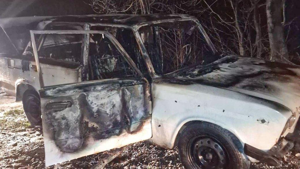 Загасили пожежу автомобіля у Львівській області: без постраждалих