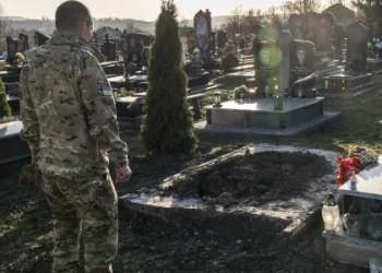 Звільнений з полону Назар Далецький прийшов на свою могилу вдома на Львівщині — Львівщіна