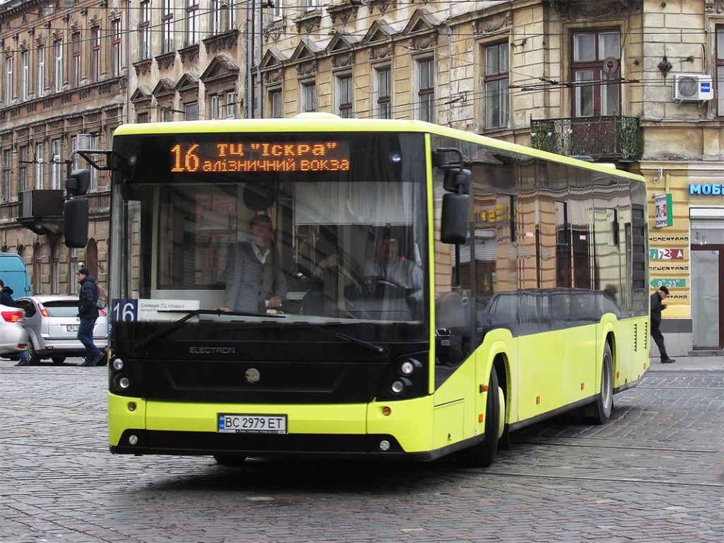 16 маршрутка - автобус у Львові