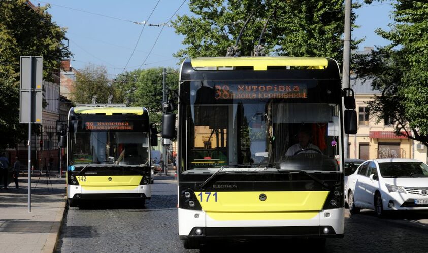 Як виглядає типовий тролейбус маршруту №38 у Львові