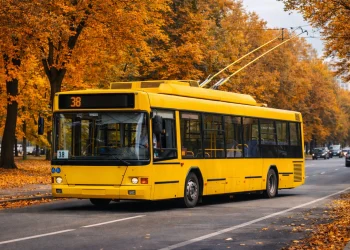 38 тролейбус у Львові