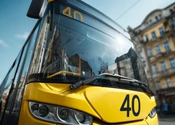 Маршрутка 40 у місті Львів