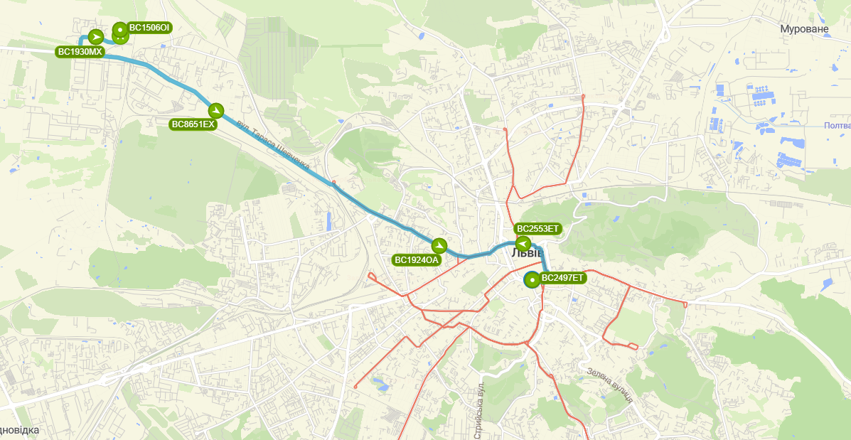 Маршрутка автобус 6А - Львів - як їде