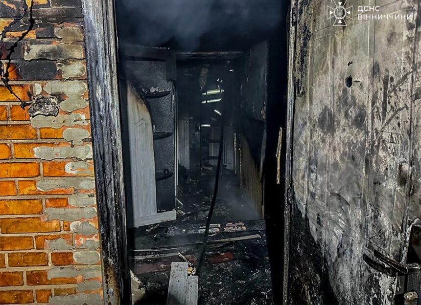 Пожежа у Барській громаді