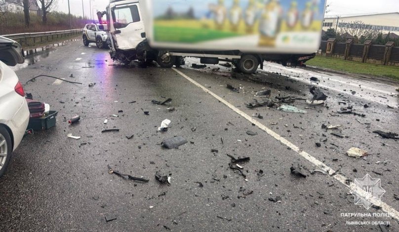Фото з місця ДТП
