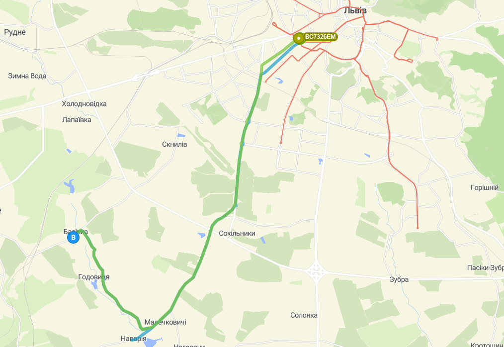 схема 171 маршрут