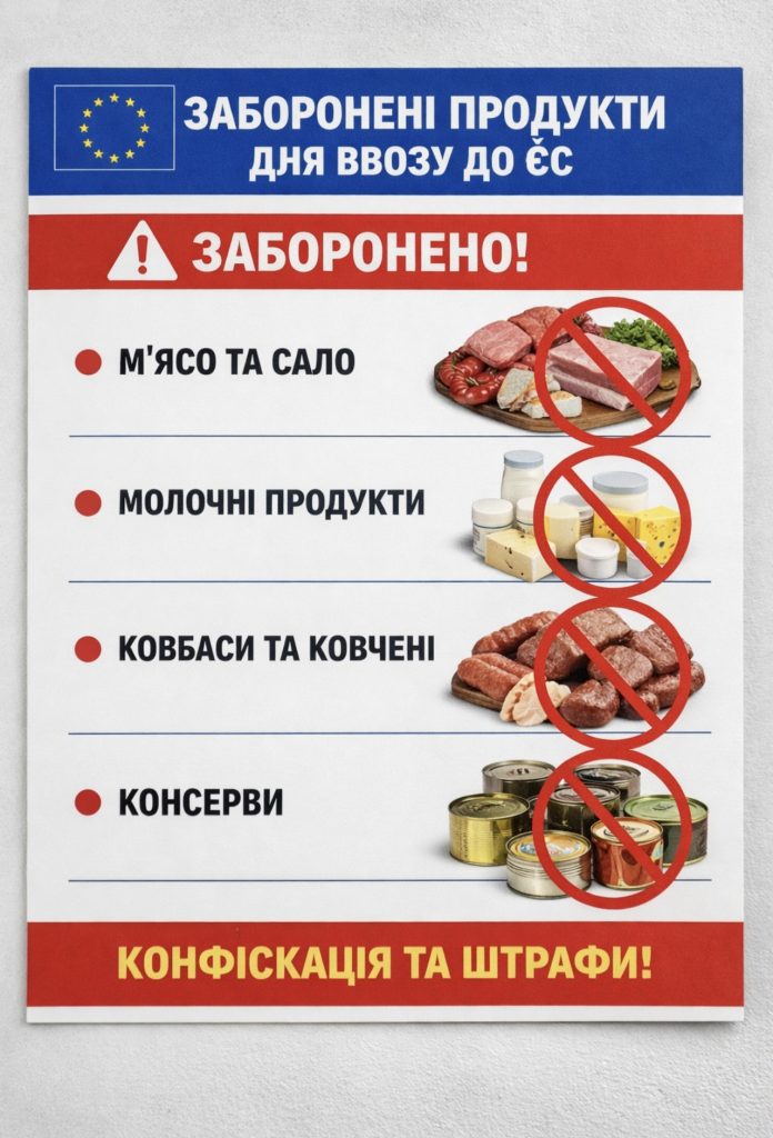 Як уникнути штрафів при перетині кордону з Польщею українцям у 2026 році