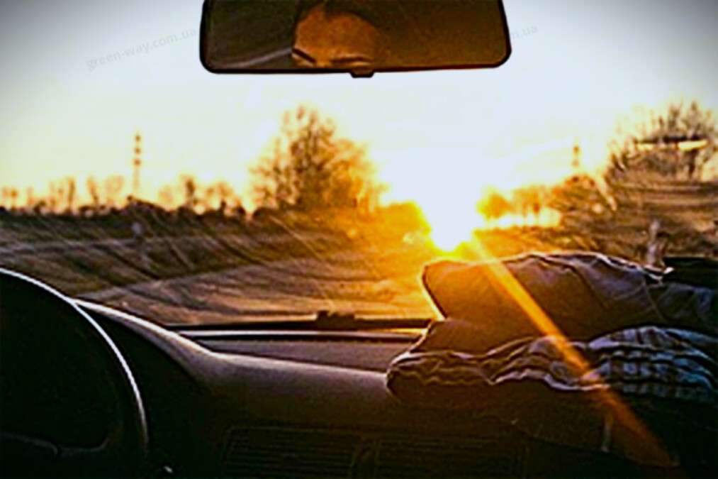 ДТП через сонячне засліплення