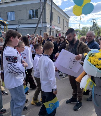 Після трьох років полону у Глинянах зустріли бійця “Едельвейсу”