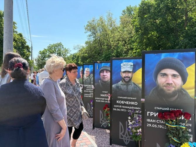 Відкриття Алеї Героїв у Каневі, 23 травня 2026 року. Суспільне Черкаси/Марія Гаврилян