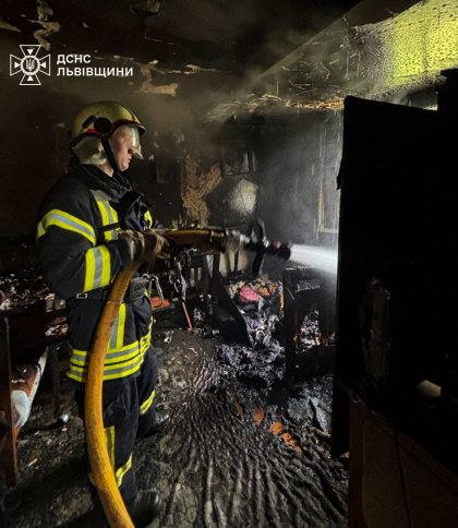 В пожежі на Стрийщині загинув 72-річний чоловік