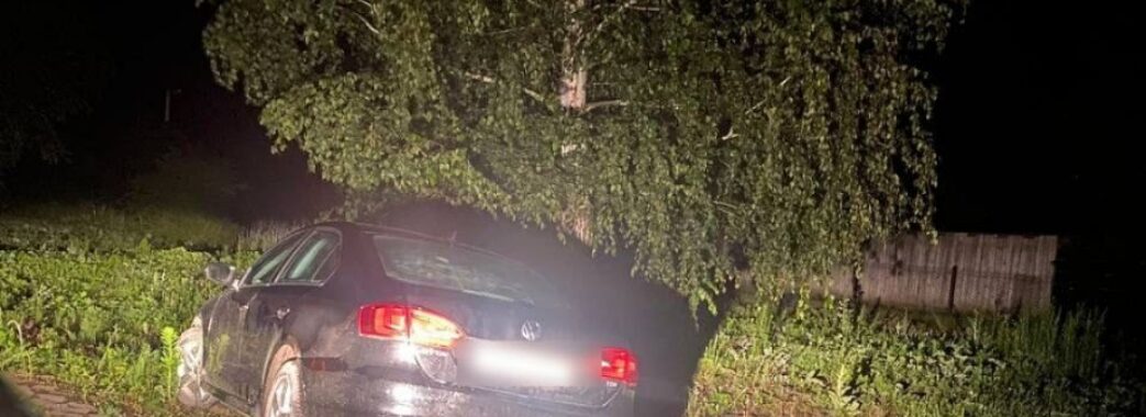 На Львівщині цієї доби п’яні водії вчинили дві аварії
